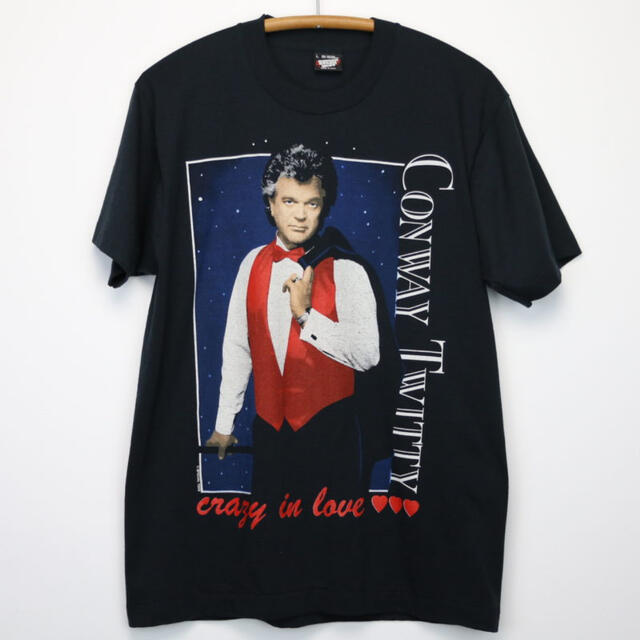 USA Conway Twitty Crazy In Love Tシャツ