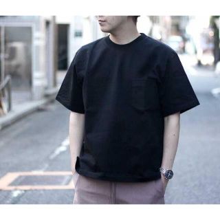 AURALEE STAND UP TEE オーラリー　スタンドアップティー