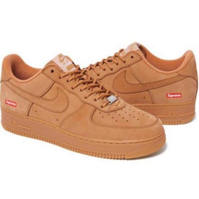 Supreme Nike  Air Force 1 Low Wheat