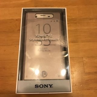 ソニー(SONY)の[未使用]Xperia XZ スタイル カバー タッチ[純正ケース](Androidケース)