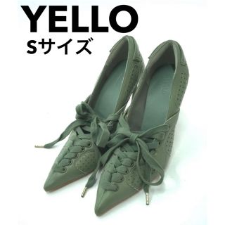 ザラ(ZARA)のYELLO◆DIVOT SNEAKER HEELS 美品Sサイズ(ハイヒール/パンプス)