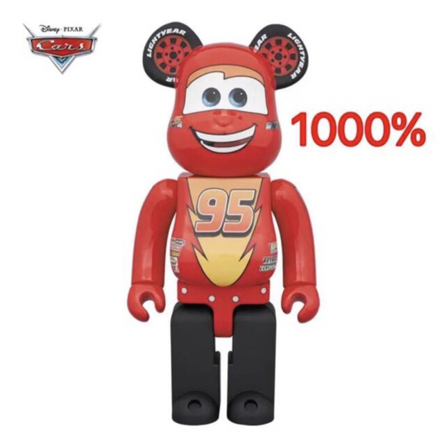 BE@RBRICK LIGHTNING McQUEEN 1000% 驚きの値段で 34000円引き sk