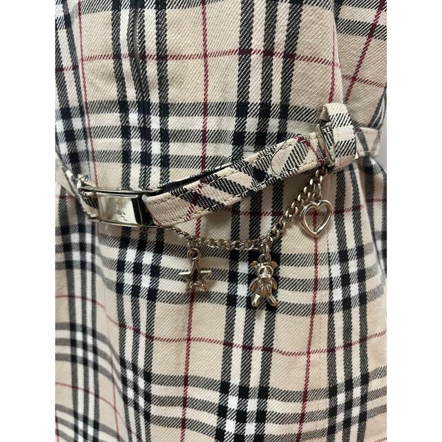 BURBERRY(バーバリー)の美品　BURBERRY  バーバリー　ノバチェック  キッズワンピース キッズ/ベビー/マタニティのキッズ服女の子用(90cm~)(ワンピース)の商品写真