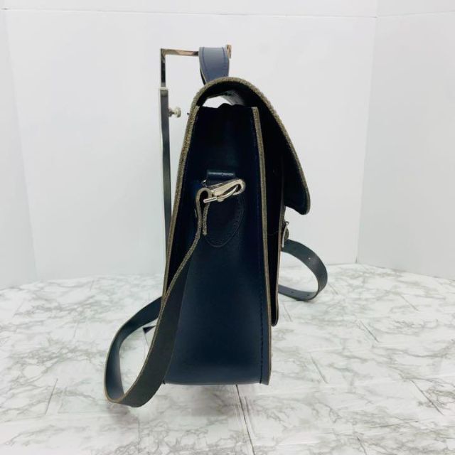 人気NEW】 ザッチェルズ 3way レザーツインポケット 16インチ ネイビー