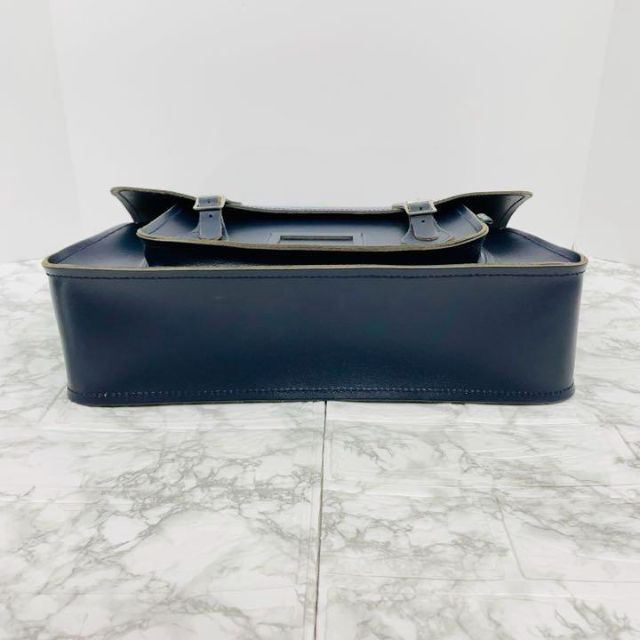 人気NEW】 ザッチェルズ 3way レザーツインポケット 16インチ ネイビー