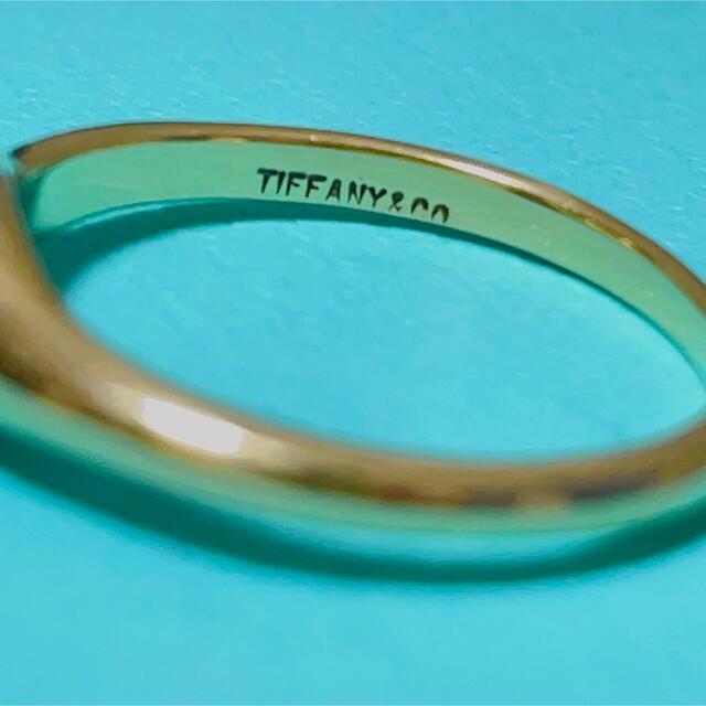 希少TIFFANY&Co. ティファニーK18ルビーリング