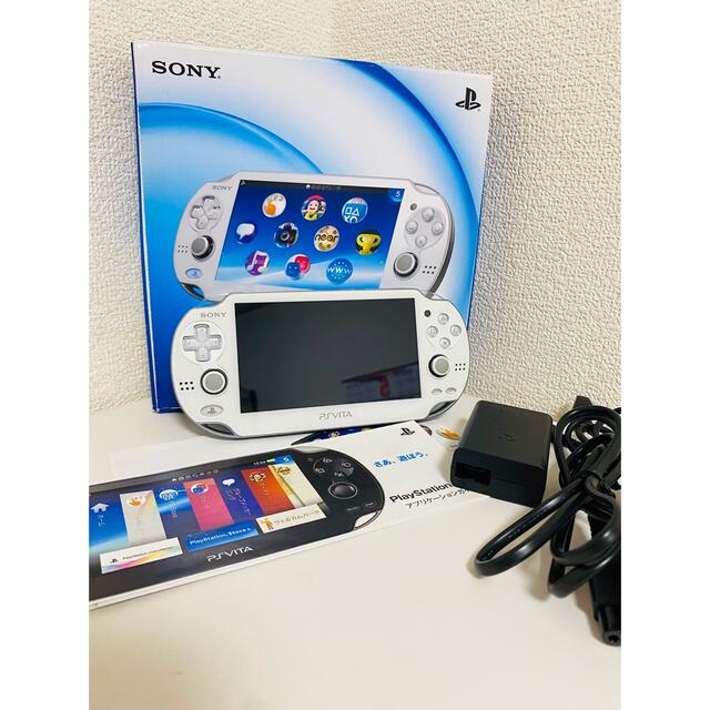 PSVITA クリスタル・ホワイト Wi-Fi PCH-1000 【美品】