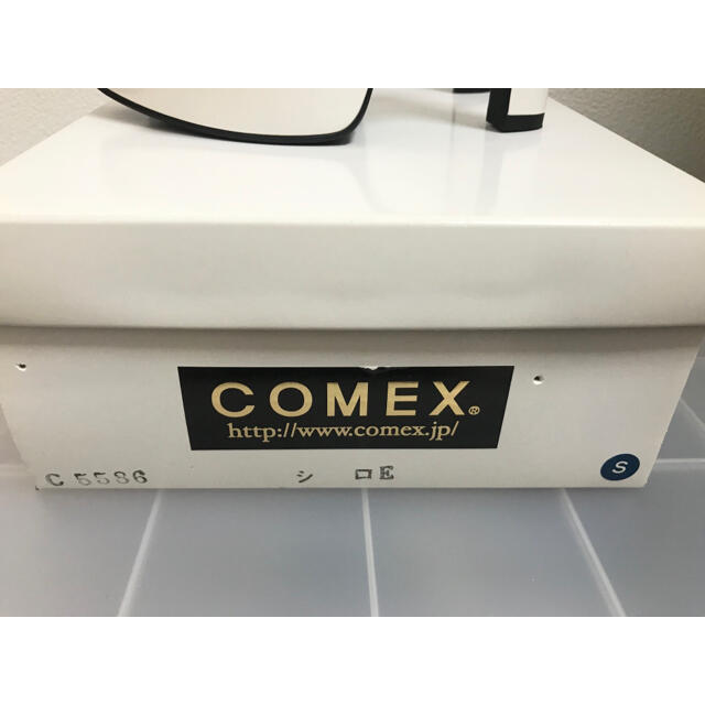 COMEX(コメックス)のコメックス　COMEX ストラップ付き　ハイヒール　サンダル　ホワイトエナメル白 レディースの靴/シューズ(サンダル)の商品写真