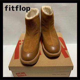 フィットフロップ(fitflop)の【新品】fitflop レディース アンクル ショートブーツ Elin 22.5(ブーツ)