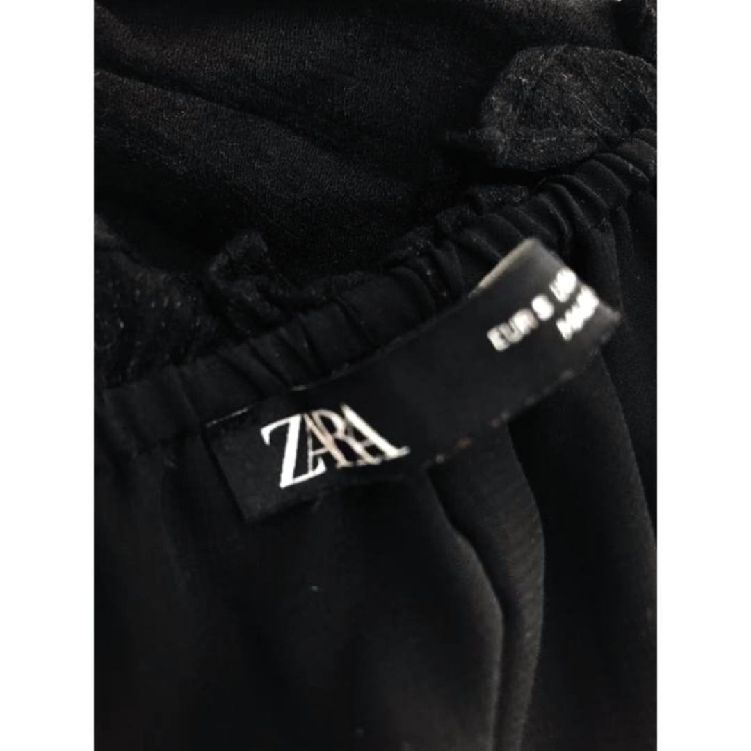 ZARA(ザラ)のZARA(ザラ) スクエアネック オーガンザワンピース レディース ワンピース レディースのワンピース(その他)の商品写真