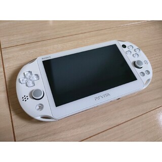 割引卸売 【動作〇】SONY PSVITA ホワイト グレイシャー 2000 VITA 携帯用ゲーム本体
