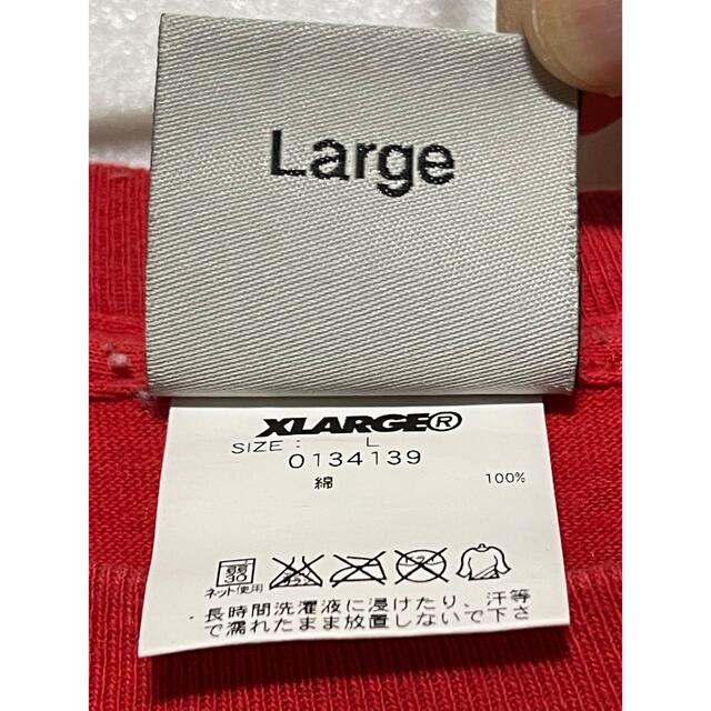 XLARGE(エクストララージ)のXLarge ロゴTシャツ　Lサイズ メンズのトップス(Tシャツ/カットソー(半袖/袖なし))の商品写真