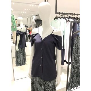 セオリー(theory)のTheory 18SS オフショルダーブラウス(シャツ/ブラウス(半袖/袖なし))