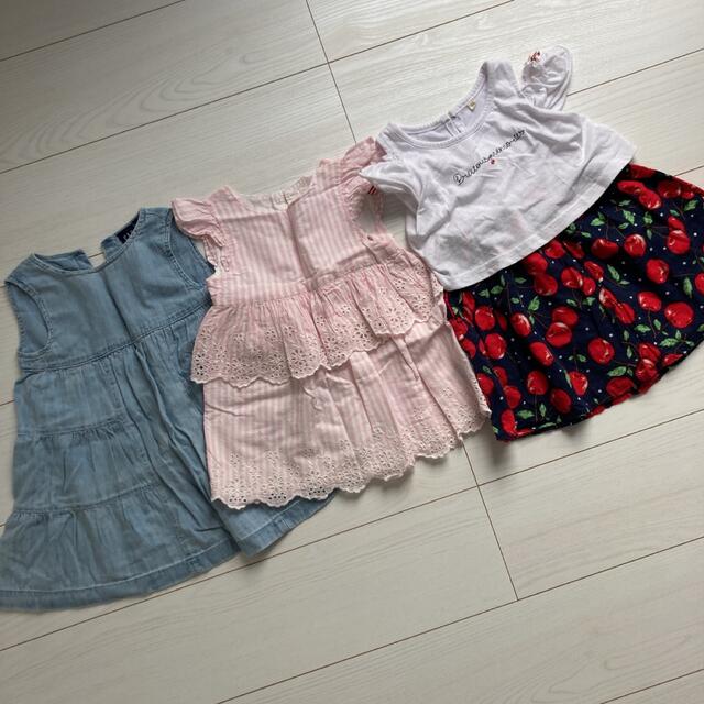 baby GAP ワンピース　まとめ売り キッズ/ベビー/マタニティのキッズ服女の子用(90cm~)(ワンピース)の商品写真