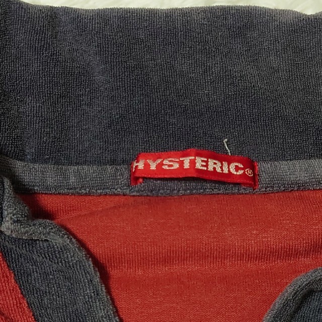 HYSTERIC GLAMOUR(ヒステリックグラマー)のヒステリックグラマー 90s 古着 パイル生地 長袖 トップス 虹 F レディースのトップス(カットソー(長袖/七分))の商品写真