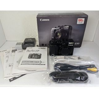 キヤノン(Canon)の美品　付属品完備　キャノン　パワーショット　G10(コンパクトデジタルカメラ)