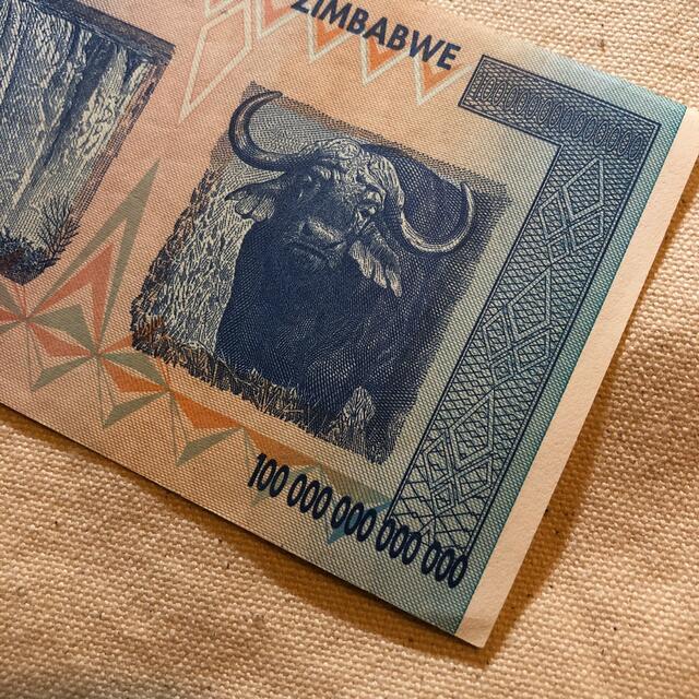 100兆ジンバブエドル ハイパーインフレ ジンバブエドルの通販 by 100兆ジンバブエドル ハイパーインフレ ジンバブエドルの通販 by