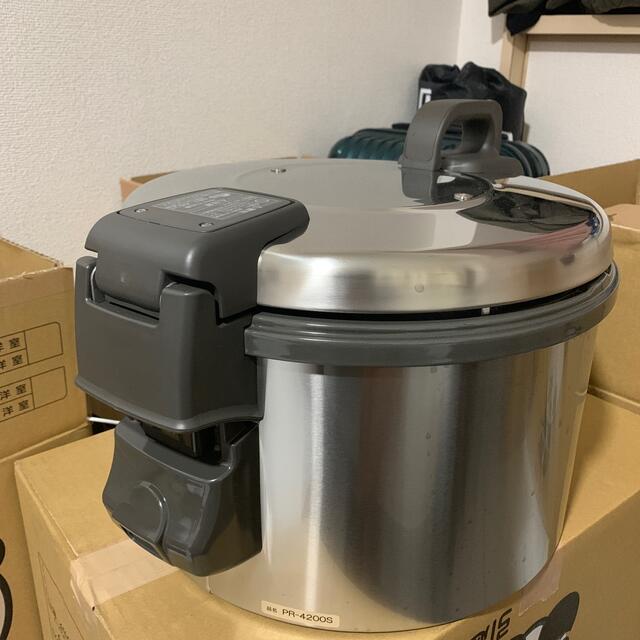 期間限定特価】 パロマ 業務用ガス炊飯器 PR-403SF 2升炊き 6.7合〜22.2合 炊飯専用 フッ素内釜 ガスホース付 