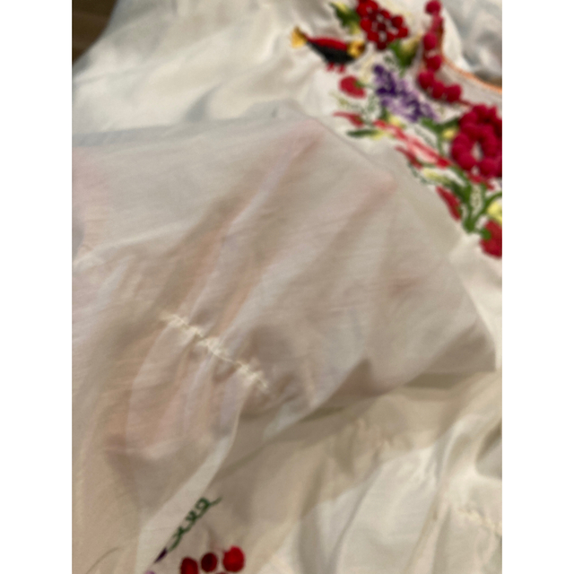 メキシコ刺繍　ブラウス レディースのトップス(シャツ/ブラウス(長袖/七分))の商品写真