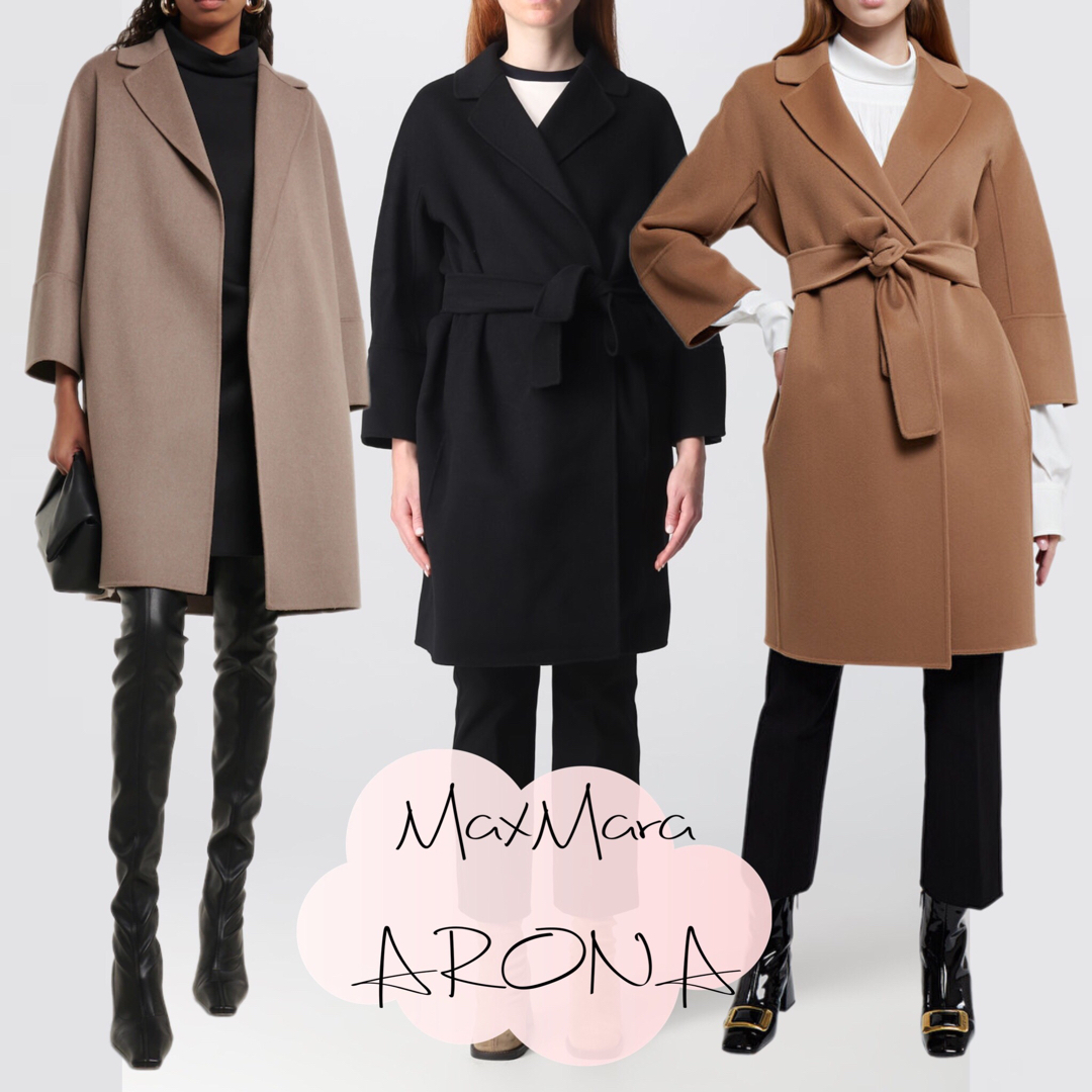 レディースS MaxMara ARONA エスマックスマーラ ウール コート