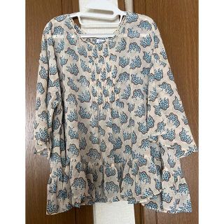 ユニクロ(UNIQLO)のUNIQLO ANA SUI シフォンブラウス　七分袖　L(シャツ/ブラウス(長袖/七分))