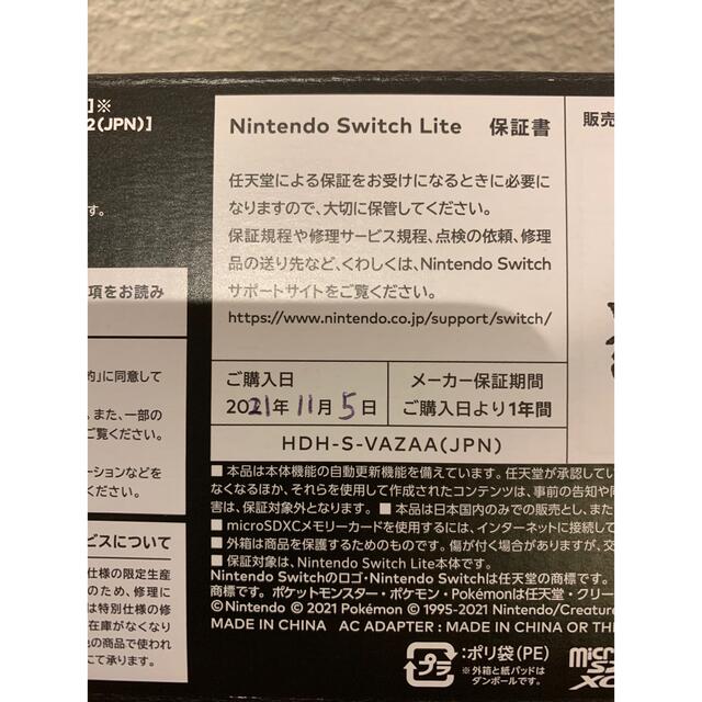 ニンテンドースイッチライト ディアルガ・パルキア 2