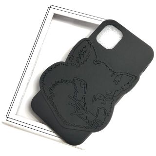 メゾンキツネ(MAISON KITSUNE')のメゾン キツネ iPhone 11 Case カバー ケース KITSUNE(iPhoneケース)