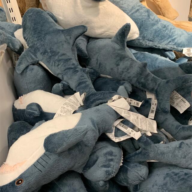 IKEA サメ ぬいぐるみ 55cm