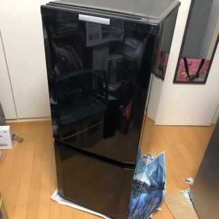 ミツビシデンキ(三菱電機)の埼玉東京　三菱 2ドア冷蔵庫　 MR-P15X-B 146L  2014年(冷蔵庫)