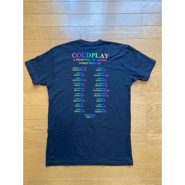 COLDPLAY コールドプレイ　半袖Tシャツ　バンドTシャツ　ツアーTシャツ