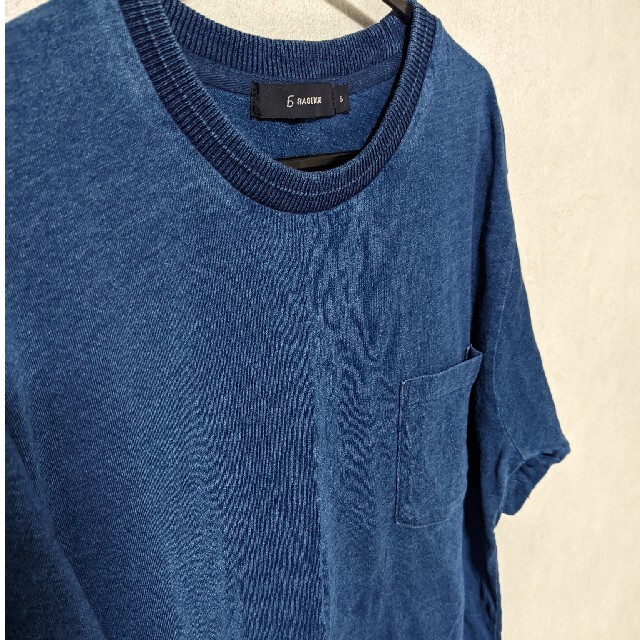RAGEBLUE(レイジブルー)のレイジブルー　ブルーTシャツ　Ｓサイズ メンズのトップス(Tシャツ/カットソー(半袖/袖なし))の商品写真