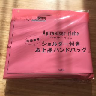 アプワイザーリッシェ(Apuweiser-riche)の雑誌付録 アプワイザーリッシェ お上品ハンドバッグ(ハンドバッグ)