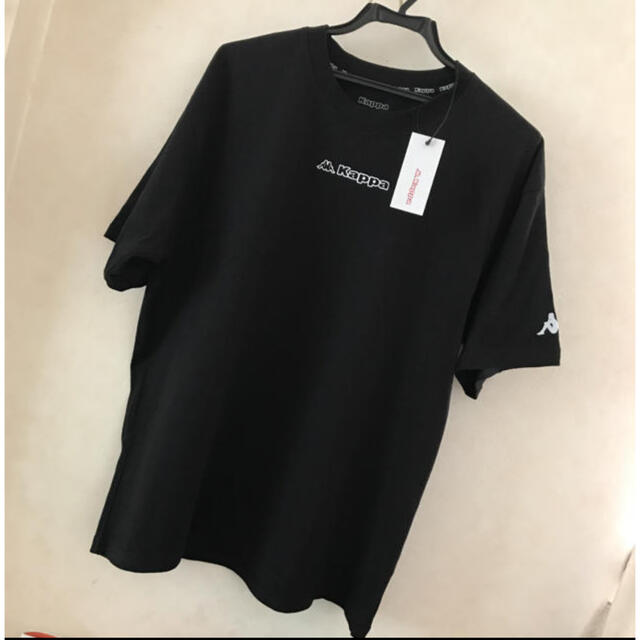 Kappa(カッパ)の新品❤️Kappa Ｔシャツ メンズM 黒 メンズのトップス(Tシャツ/カットソー(半袖/袖なし))の商品写真