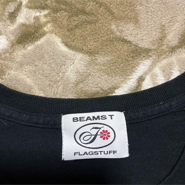 BEAMS(ビームス)のflagstuff BEAMS 不二家　ペコちゃん　tee tシャツ L 黒 メンズのトップス(Tシャツ/カットソー(半袖/袖なし))の商品写真