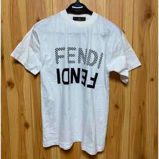 オールド FENDI フェンディ ビッグロゴプリント Tシャツ