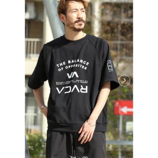 ルーカ(RVCA)のRVCA メンズ BALANCE ARC SS 半袖トレーナールーカ スウェット(Tシャツ/カットソー(半袖/袖なし))