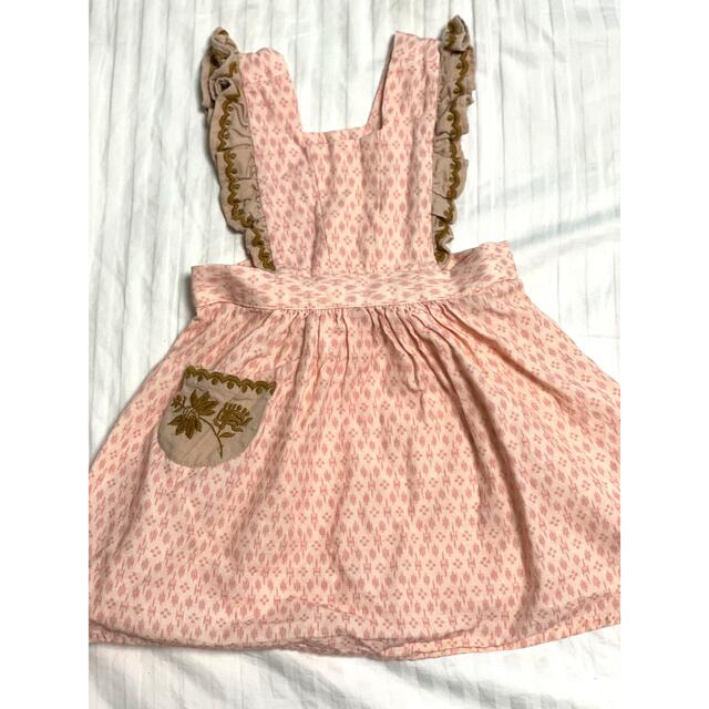 ベビー Caramel baby&child - apolina kids エプロンワンピース M
