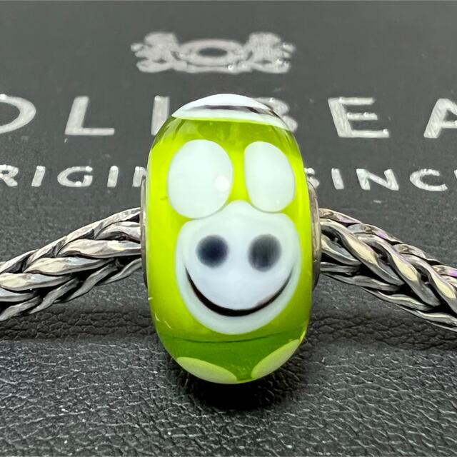 マンガビーズ スマイル ニコちゃん トロールビーズ trollbeads - チャーム