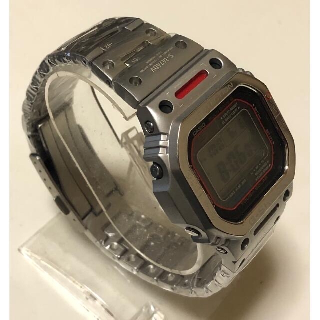 G-SHOCK(ジーショック)のG-SHOCK GMW-B5000TVA-1JRルック シルバーカスタム メンズの時計(腕時計(デジタル))の商品写真