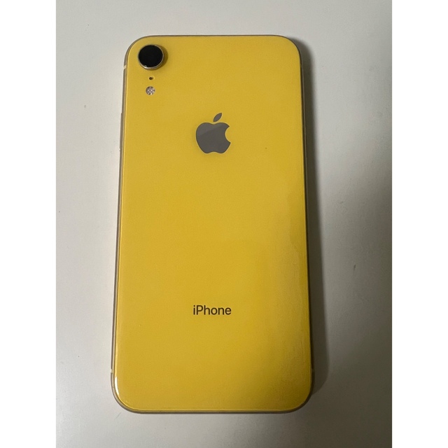 【品】iPhone XR イエロー64G