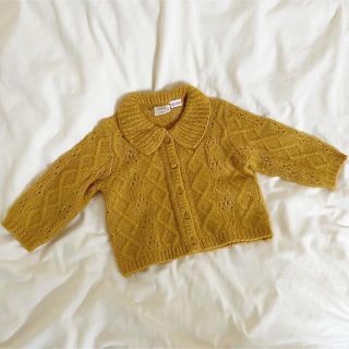 ザラキッズ(ZARA KIDS)のZARA キッズ　カーディガン　ニット　75(カーディガン/ボレロ)