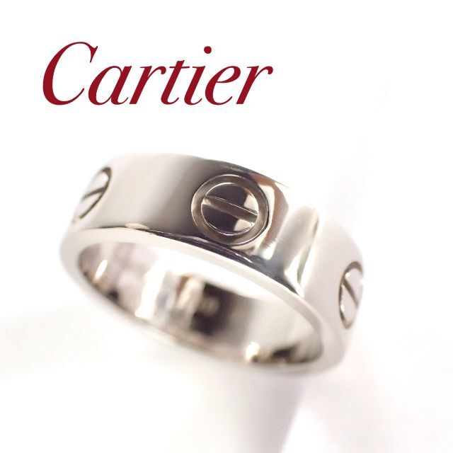 55％割引 高質で安価 Cartier - カルティエ Cartier K18WG ラブリング WG 49号 750 リング(指輪) レディース-  sofia.com.bo