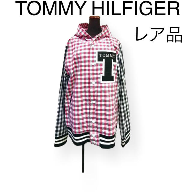 TOMMY HILFIGER チェック柄ドッキングブルゾン | フリマアプリ ラクマ