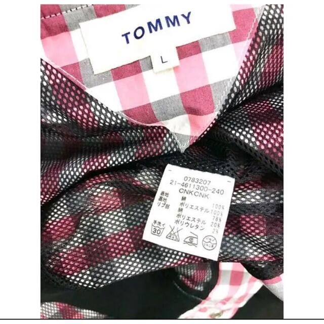 TOMMY HILFIGER チェック柄ドッキングブルゾン