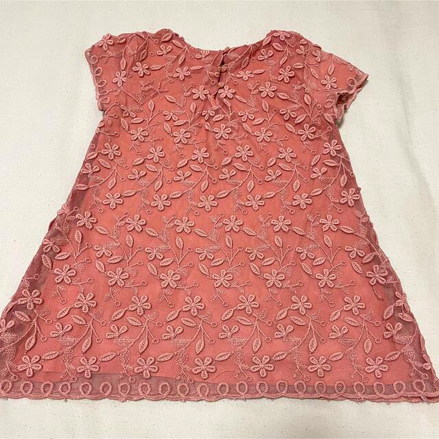 ZARA KIDS(ザラキッズ)のZARA baby 花柄 ワンピース 92 レースワンピース キッズ/ベビー/マタニティのキッズ服女の子用(90cm~)(ワンピース)の商品写真