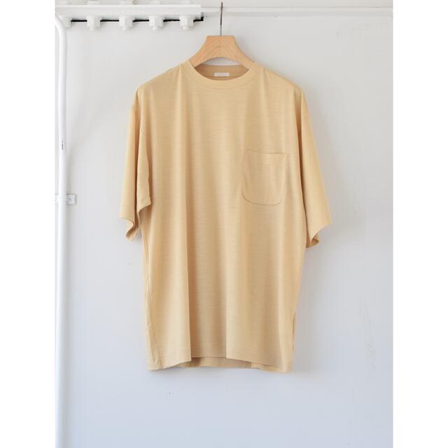 COMOLI(コモリ)のCOMOLI ウール天竺 Tシャツ 新品 4 メンズのトップス(Tシャツ/カットソー(半袖/袖なし))の商品写真