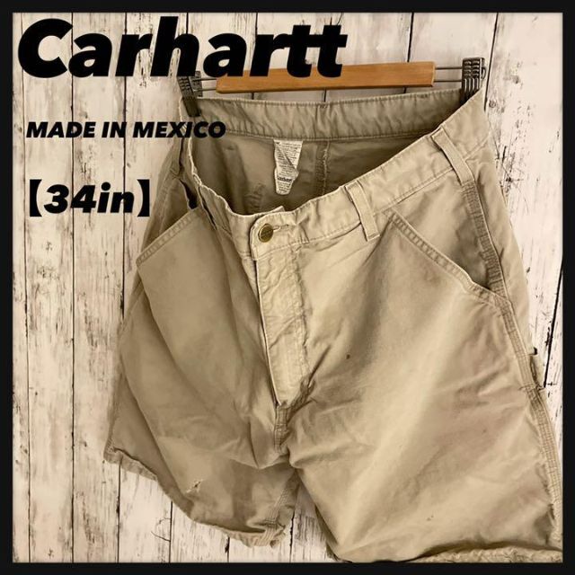 carhartt ハーフパンツ　34