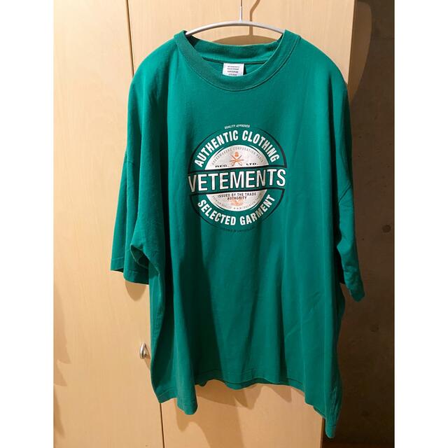 2022新発 Balenciaga - tシャツ vetements 【確実正規品】【即日発送】 Tシャツ/カットソー(半袖/袖なし)