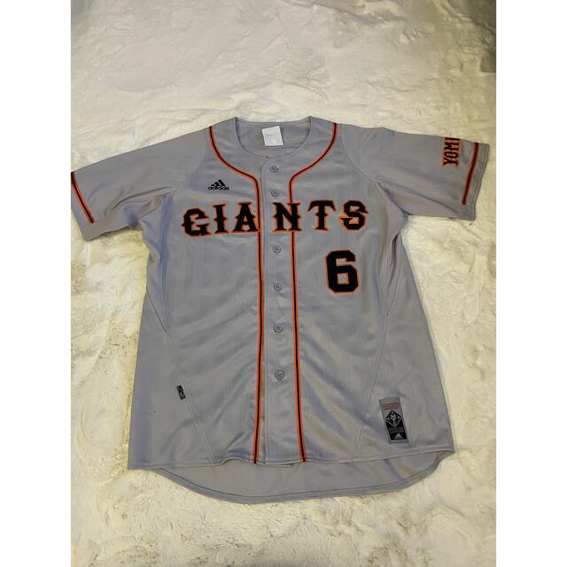 GIANTS 坂本勇人　ユニフォーム　Mサイズ　ビジター　adidas | フリマアプリ ラクマ