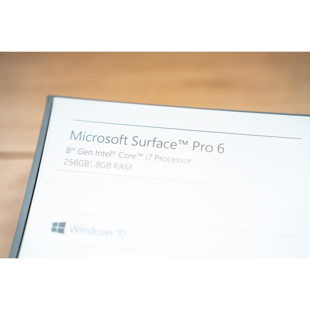 surface Pro6 Core i7 256GB 8GB Windows11 2